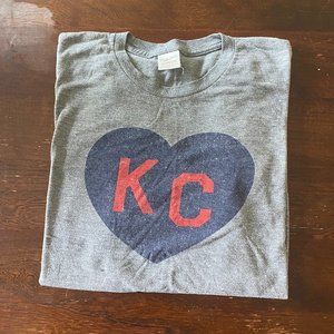 Charlie Hustle KC Heart T